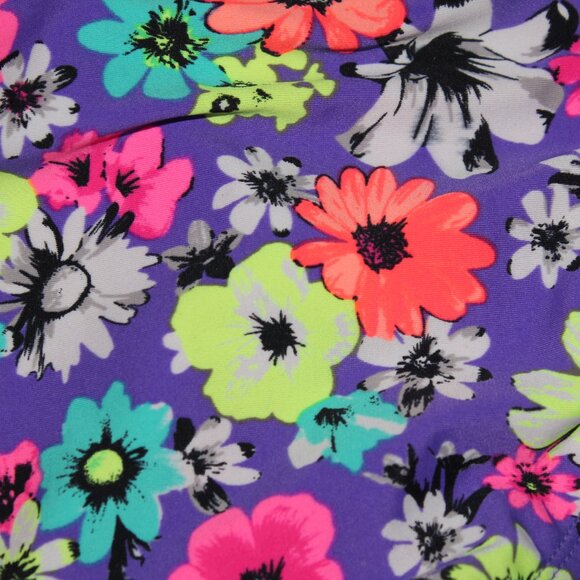 Multi Color 2 Pcs Justice Bikini Swimsuit Size 16 - Picture 9 of 10